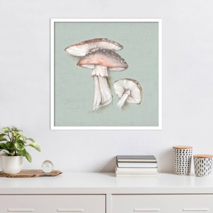 Amanti Art Amanita Mushrooms by Eli Jones Framed Wall Art Print - 1 of 4