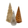 Lumabase 3ct Battery Operated Gold/Bronze/Silver Trees - 2 of 4