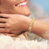 Ross-Simons 0.33 ct. t.w. Diamond Sea Life Bangle Bracelet in 18kt Gold Over Sterling Size 7 - 2 of 3