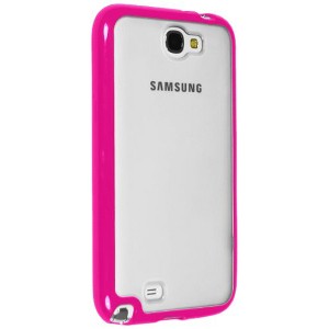 Sprint for Clear Hybrigel case for Samsung Galaxy Note II (Clear/ Pink) - 1 of 1