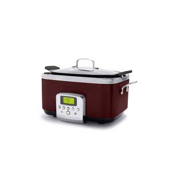Courant 7.0 Quart Oval Slow Cooker, Stainless Steel : Target