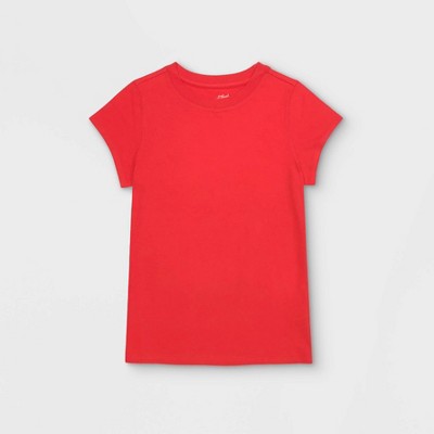 womens red tshirt