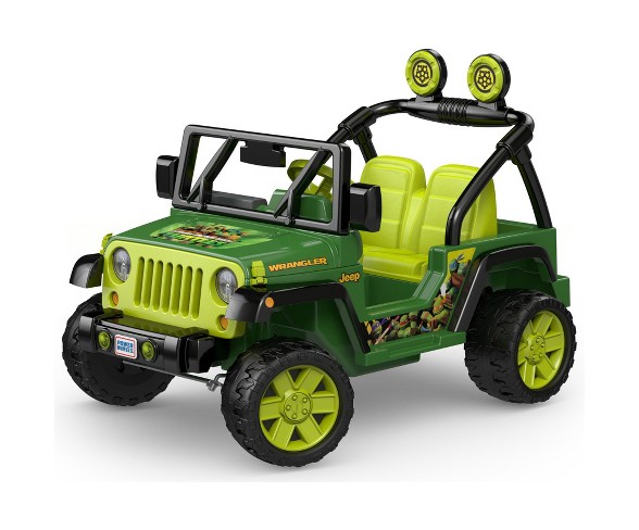 Power Wheels Nickelodeon Teenage Mutant Ninja Turtles Jeep Wrangler