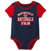 MLB Washington Nationals Infant Boys' 3pk Bodysuit - 3 of 4