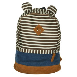 Slickblue Fabric Art Outdoor Backpack, Zipper Interior & Front Pockets, Work & School Daypack, Playful, 17" x 15" x 7.5" - 1 of 4