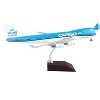 Boeing 747-400F Commercial Aircraft Blue w/White Tail "Gemini 200 - Interactive" 1/200 Diecast Model Airplane by GeminiJets - image 2 of 4