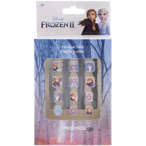 Disney Frozen Press On Nails 12pk Target