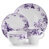 Elama Traditional Rose 16 Piece Stoneware Dinnerware Set - image 2 of 4