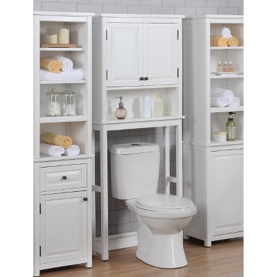 Dorset Over The Toilet Space Saver Storage White Alaterre