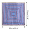 INSPIRE CHIC Women's Large Satin Silk Like Scarves Shawl Neckerchief Head Wrap Bandanas - 3 of 4