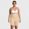 Maidenform Women's Shapewear High Waist Firm Thigh Slimmer Shaping Shorts SE5001 - 3 of 4