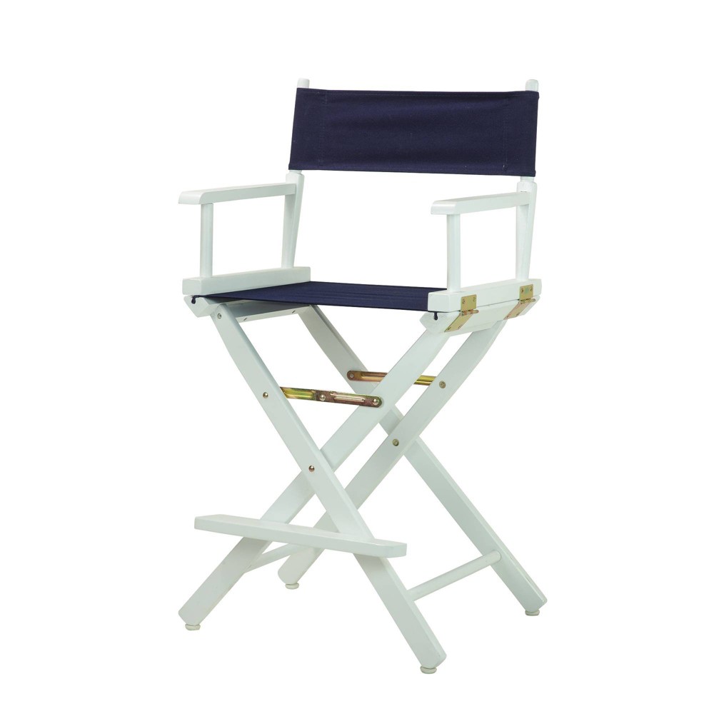 Photos - Chair Counter Height Director's  - Navy Blue