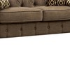 Acme Furniture Aurelia Sofa Brown Linen - 4 of 4