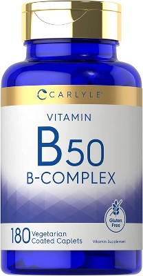 Carlyle Vitamin B-50 Complex | 180 Caplets : Target