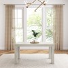 Plank+Beam 60" Modern Dining Table for 4, Solid Wood Rectangular Dining Table for Kitchen/Dining Room - 2 of 4