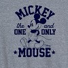 Women's - Disney - The One and Only Mickey Graphic Racerback Tank - 2 of 4