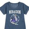 - Pokémon - Miraidon Collegiate Graphic Short Sleeve Fleece Dress - 2 of 4
