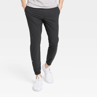 Men's Lightweight Tricot Joggers - All In Motion™ Black S : Target