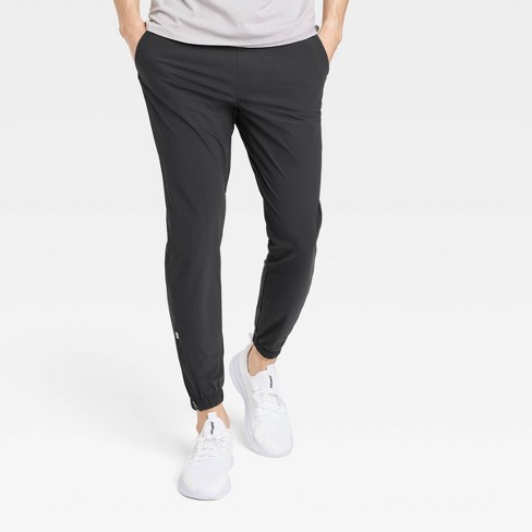 Men's Lightweight Tricot Joggers - All In Motion™ Black S