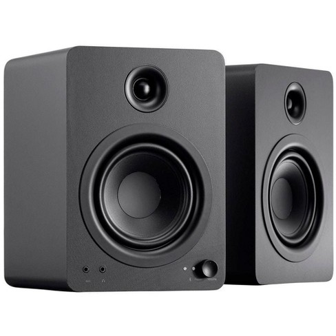 Monoprice DT-5BT 60-Watt Multimedia Desktop Powered Speakers With Bluetooth For Home, Office, Gaming, Or Entertainment Setup - image 1 of 4
