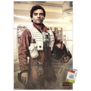 Trends International Star Wars: The Last Jedi - Poe Unframed Wall Poster Prints - 1 of 4