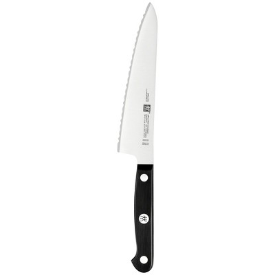 ZWILLING Gourmet 5.5-inch Serrated Prep Knife