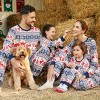 PATPAT Family Christmas Pjs Matching Sets Reindeer and Snowflake Patterned Sleepwear Xmas PJS Set for Couples and Kids - image 3 of 4