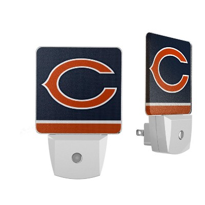 Keyscaper Chicago Bears Stripe Night Light 2-Pack