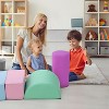 6-Piece Soft Toddlers Climbing Toys, Baby Foam Climbing Blocks for Babies Toddlers, Waterproof Foam Play Gym Climber Structures - 4 of 4