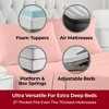 Mellanni 1800 Bed Sheet Set With DEEP Fitted Sheet - 2 of 3