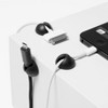 Bluelounge® Cabledrop Minis Cord Management, Black, 9 Per Pack, 3 Packs - 4 of 4