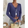 Womens Tie Front Sweater Cardigan Long Sleeve Rib Knit Shrug for Dress Sweaters Crop Tops Womens Soft Cardigan - 4 of 4