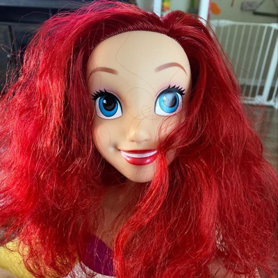 Ariel makeup hot sale doll head