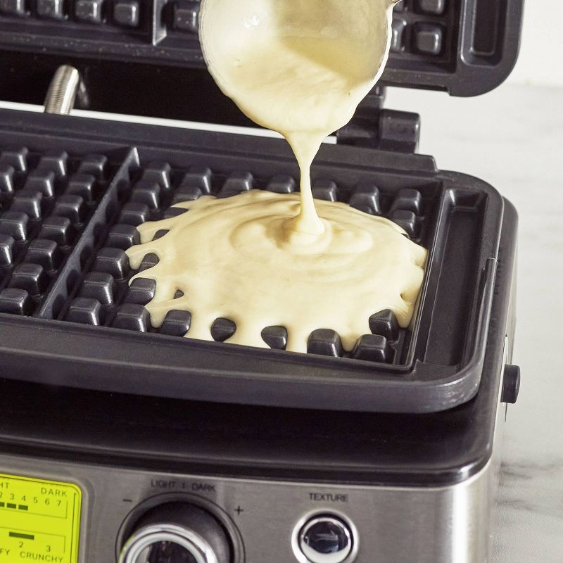 GreenPan Elite Ceramic Nonstick 2-Square Waffle Maker, 4 of 8