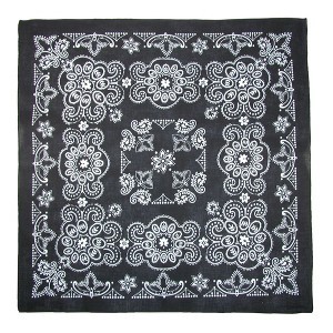 CTM 27 Inch Extra Large Cotton Paisley Bandana (Pack of 6) - 1 of 4