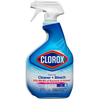 Clorox Clean-Up All Purpose Cleaner with Bleach Spray Bottle Fresh Scent - 32oz