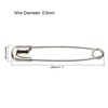 Unique Bargains Metal DIY Blankets Crafts Brooch Making Home Sewing Safety Pins 1000 Pcs - 2 of 4
