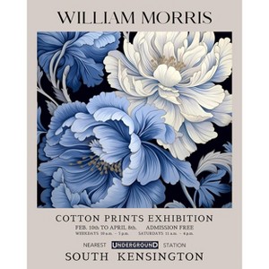 Poster Master William Morris - Blue Floral - 1 of 2