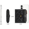 BEAFUP Small Wallets Women,PU Leather Bifold RFID Blocking Card Holder With Zipper Coin Pocket for Women - 3 of 4