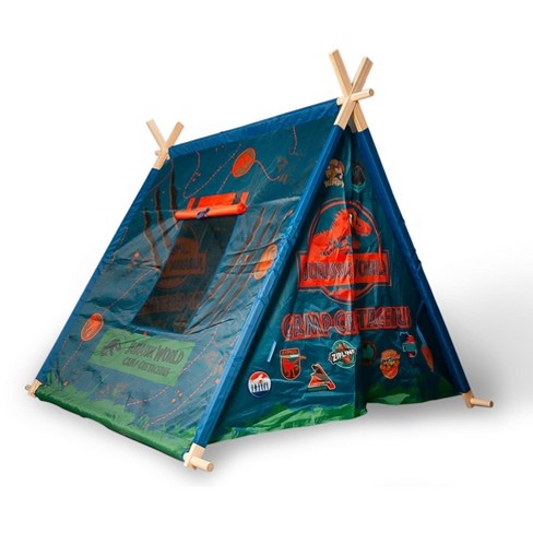 Robe Factory Llc Jurassic World Camp Cretaceous Indoor Teepee Tent Canopy Target