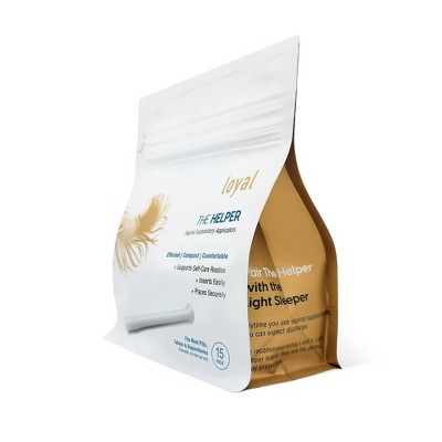 Loyal The Helper Vaginal Suppository Applicators - 15ct