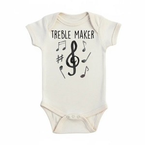 Musician Treble Newborn Baby Onesie® Bodysuit GS1 - 1 of 4