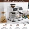 Acekool Semi-Automatic Espresso Machine Coffee Maker with Built-in Grinder & Milk Steamer - 3 of 4