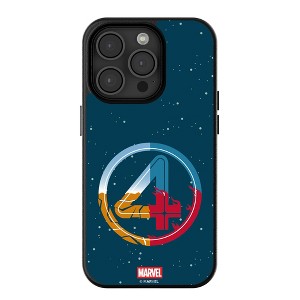 Keyscaper Marvel Fantastic 4 Badge MagSafe Compatible Cell Phone Case for Apple iPhone - 1 of 4