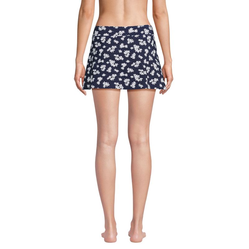 Lands' End Women's Tummy Control Skirt Swim Bottoms, 2 of 5