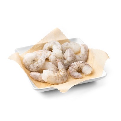 21/25 Raw, Peeled and Deveined, Tail-Off Shrimp - Frozen - 16oz - Good &#38; Gather&#8482;_0