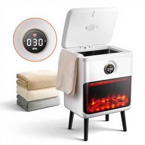 5.8-Gallon Towel Warmer Bucket with Fragrance Disc, Child Safety Lock, 30-120 Min Timer, Portable Design for Bathroom & Bedroom - 1 of 4