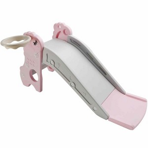 Topteng 3-in-1 Kids Slide with Climber and Basketball Hoop - 1 of 4