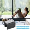 Unique Bargains No Noise Rectangle Furniture Chair Leg Cover with Felt Pad 24 Pcs - 3 of 4