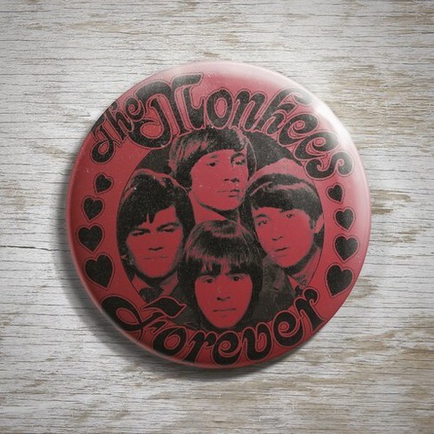 Vintage Monkee's Band Button Pins